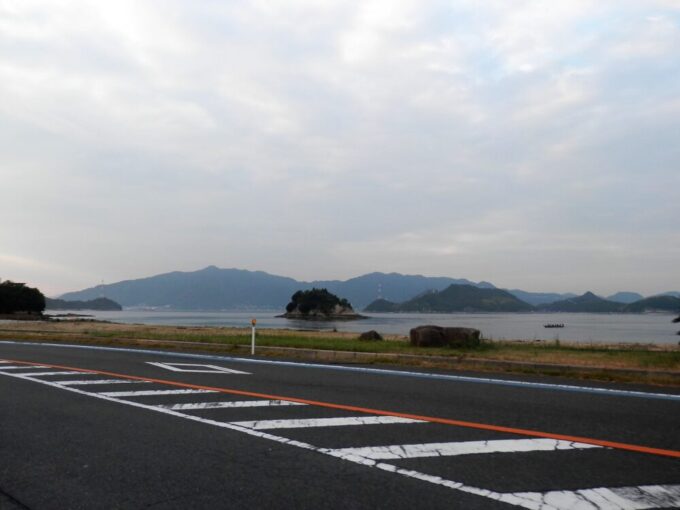 しまなみ海道、因島をサイクリング