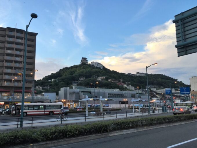 尾道駅周辺の景色