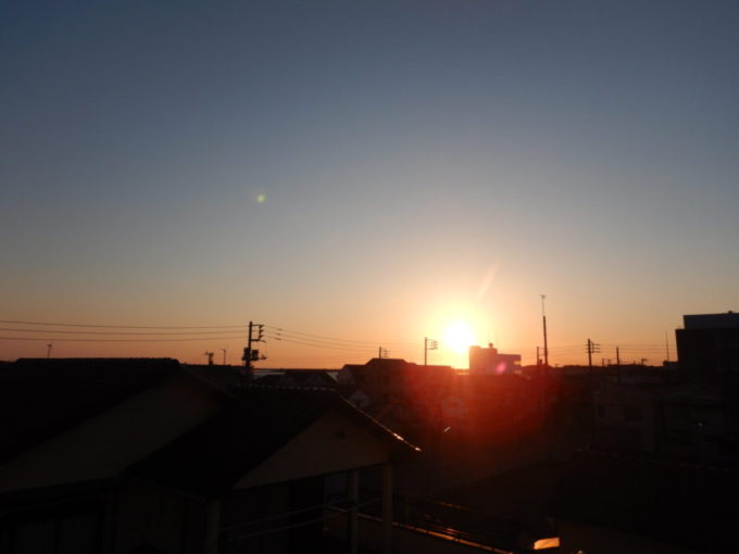 銚子市の朝日