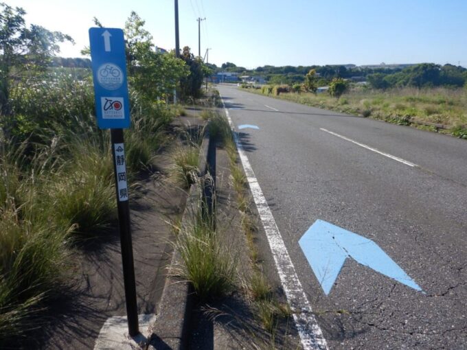 静岡県牧之原市、太平洋岸自転車道