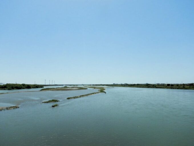 静岡県磐田市、天竜川