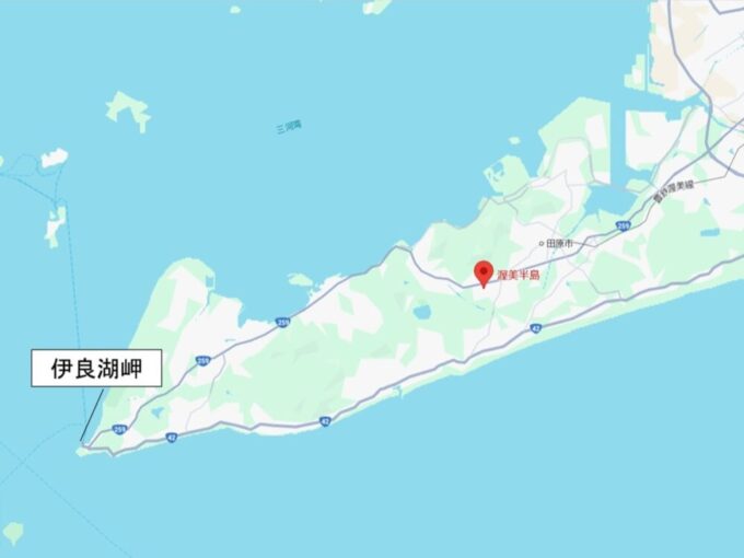 ⑦太平洋岸自転車道（渥美半島）