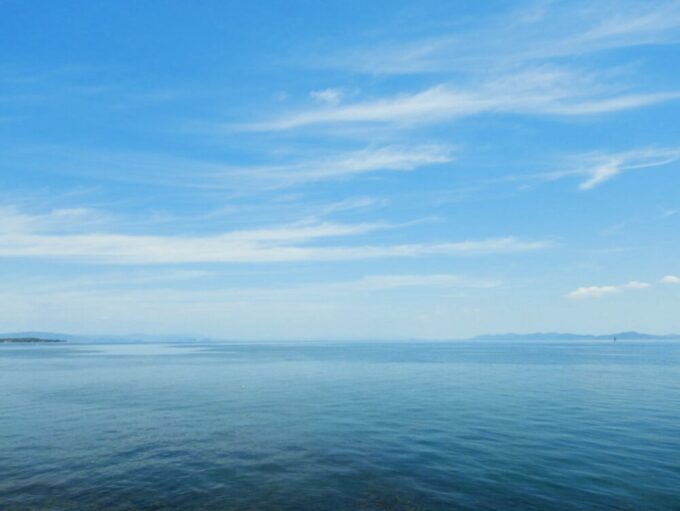 篠島から眺める海