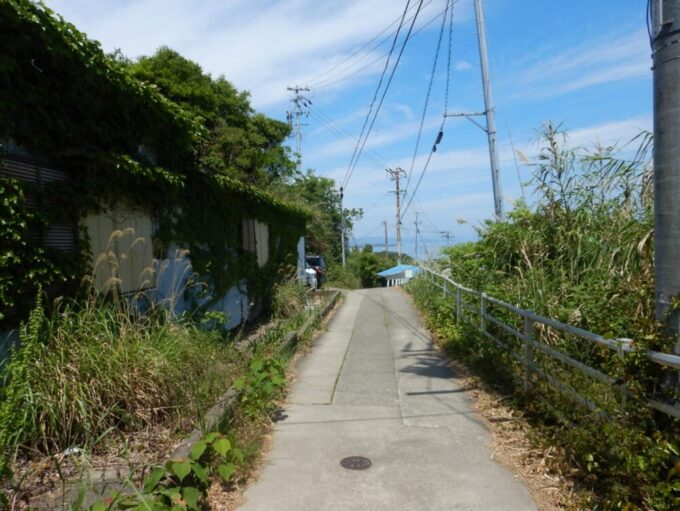 愛知県知多郡南知多町、篠島、民家