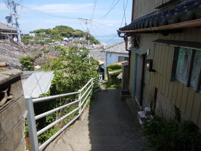 愛知県知多郡南知多町、篠島、民家