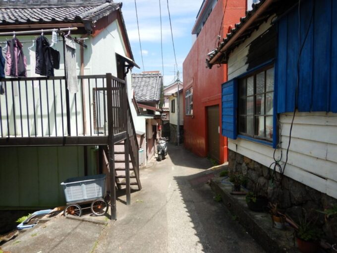 愛知県知多郡南知多町、篠島、民家