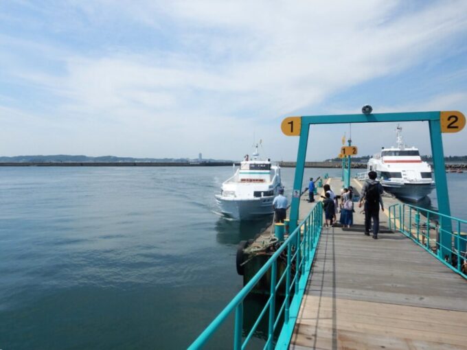 篠島、名鉄高速船、はやぶさ